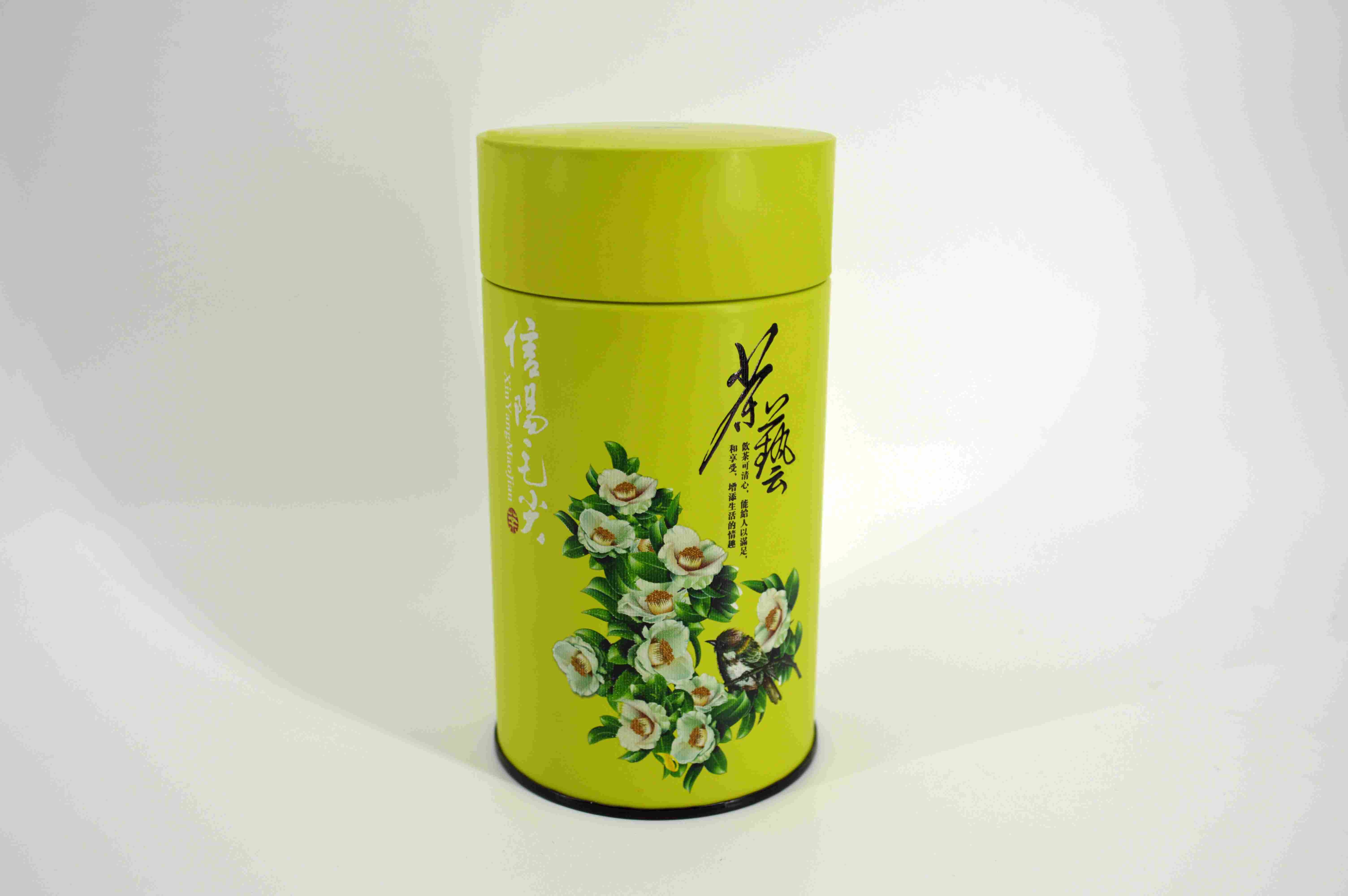 茶葉盒圓柱體打印機樣品